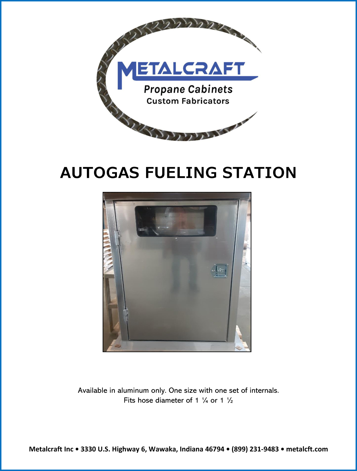 Metalcraft Profile Sheet - Autogas