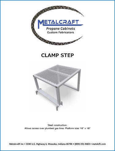 Metalcraft Profile Sheet - Clamp Step