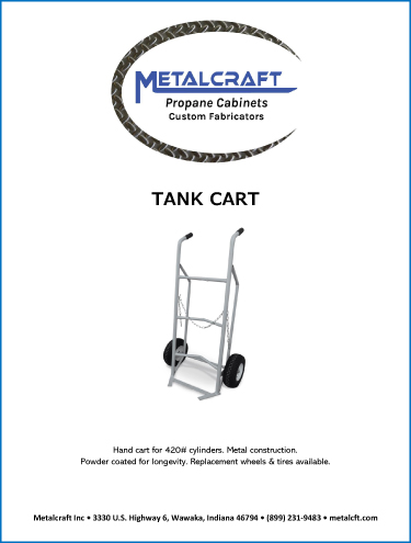 Metalcraft Profile Sheet - Tank Cart