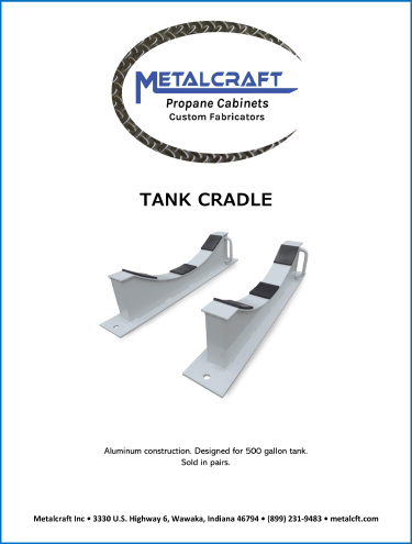 Metalcraft Profile Sheet - Tank Cradle